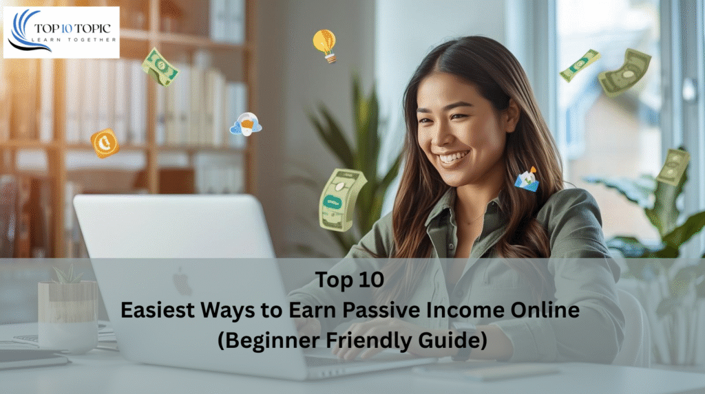 Top 10 Easiest Ways to Earn Passive Income Online
