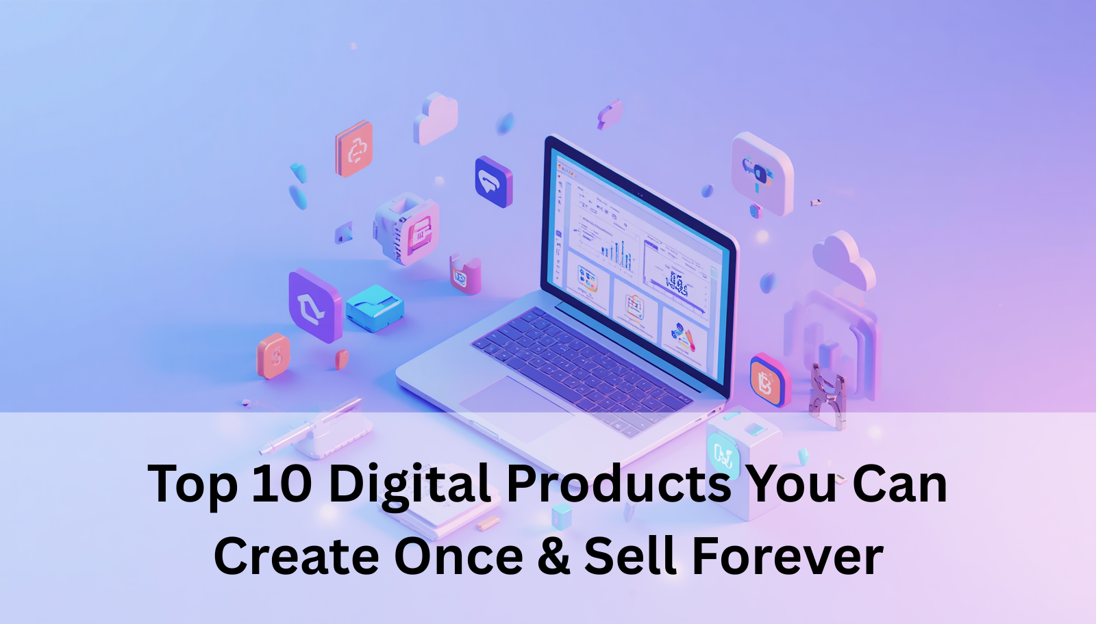 Top 10 Digital Products You Can Create Once & Sell Forever Top 10 Digital Products You Can Create Once Sell Forever